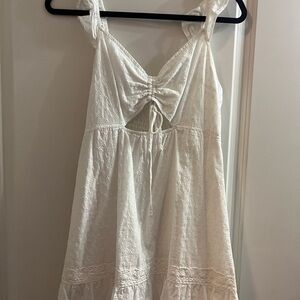 Spoiled White Lace Dress